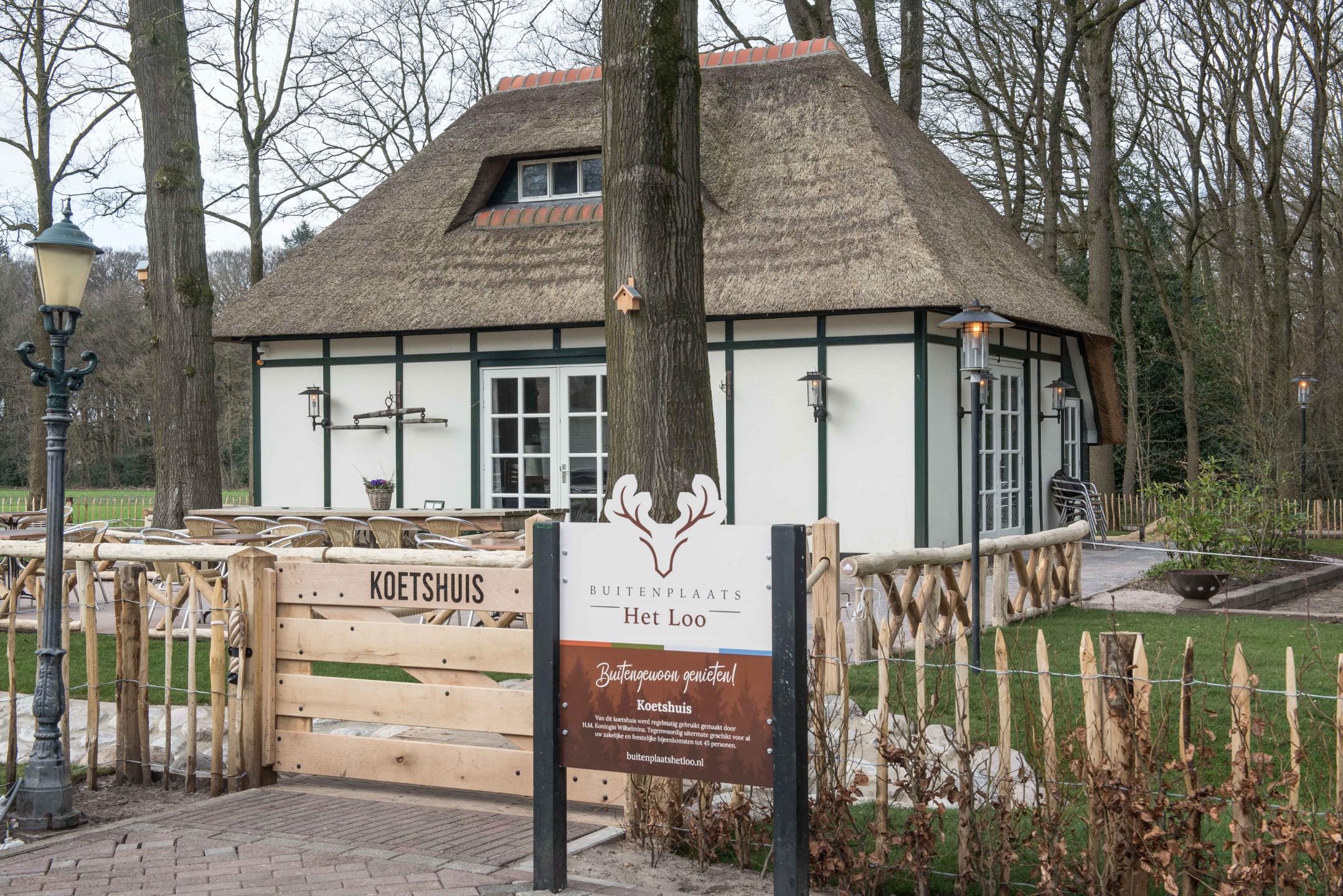Buitenplaats Het Loo is het restaurant in Ermelo waar natuur en horeca samenkomen. Kom langs & geniet!